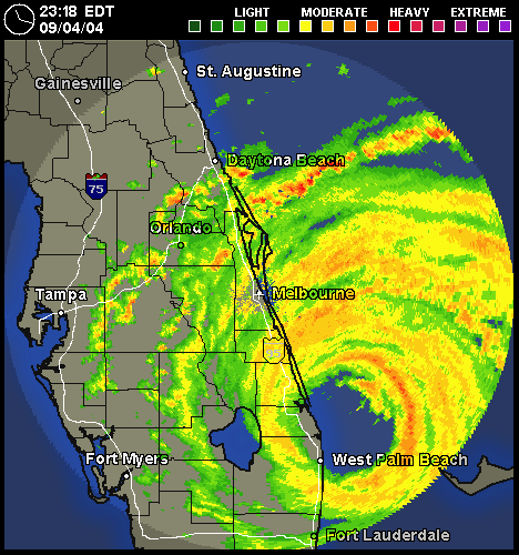 Orlando Nexrad Radar Loop